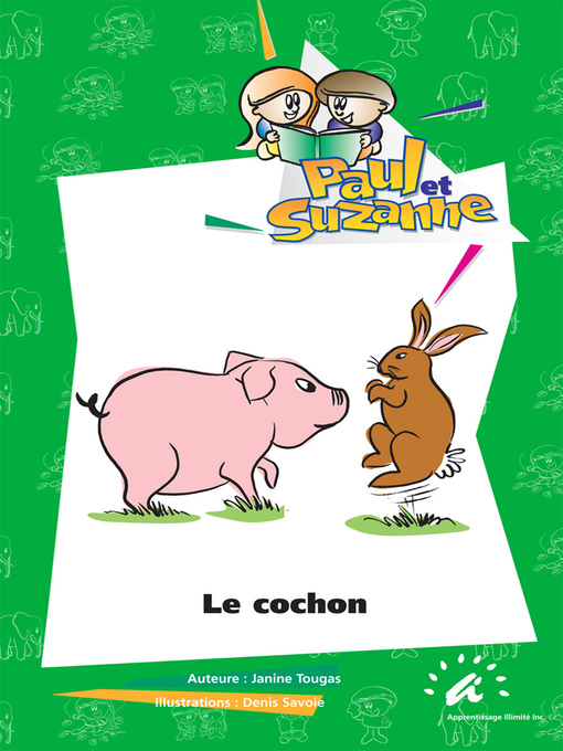 Title details for Le cochon by Janine Tougas - Available